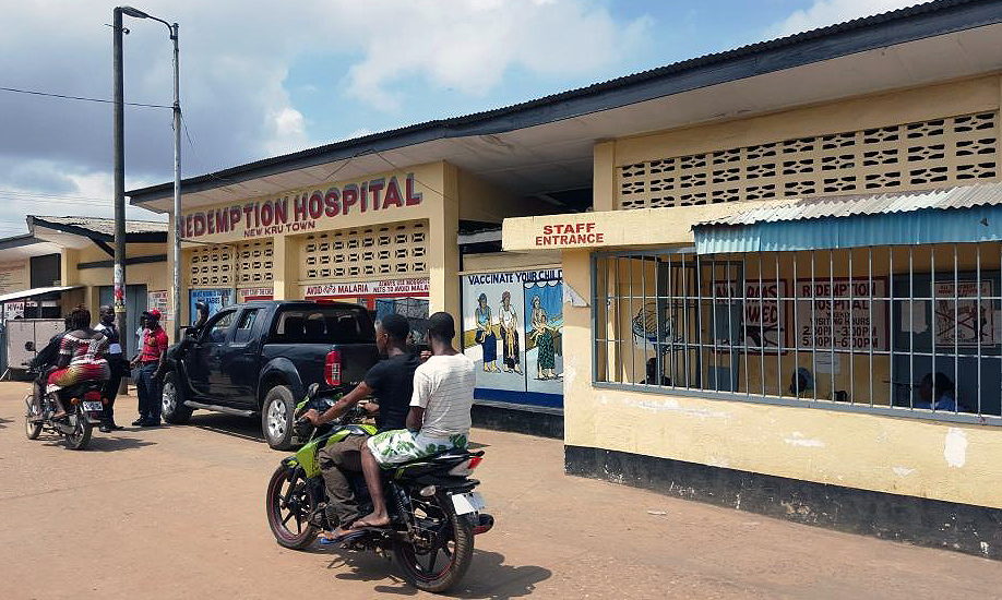 Redemption Hospital i Monrovia ble som en inkubator for ebolasmitten i storbyen.